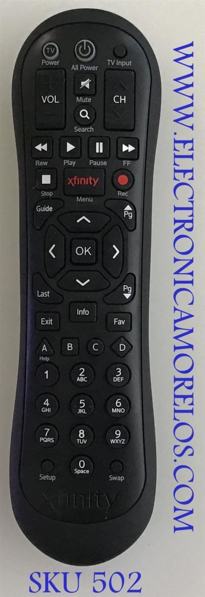 CONTROL REMOTO NUEVO  XFINITY / XR2 V3-UTU / URC-4269BC1-1-R / C154801 / MG3-4269-X-R / XR2 V3-R / XR2 V3-P 